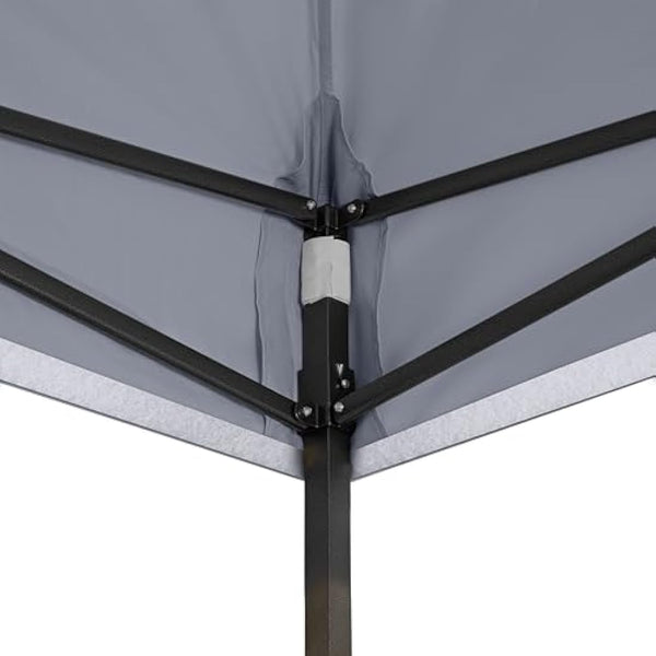 All Seasons Gazebos 3x3m Heavy Duty Fully Waterproof Pop up Gazebo With Accessory Pack - Metallic Grey