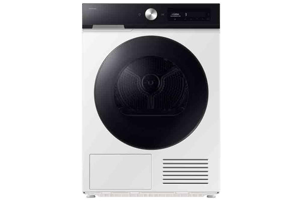 Samsung Series 6 DV90T6240LH/S1 with OptimalDry™, Freestanding Heat Pump Tumble Dryer, 9 kg, White, A+++ Rated