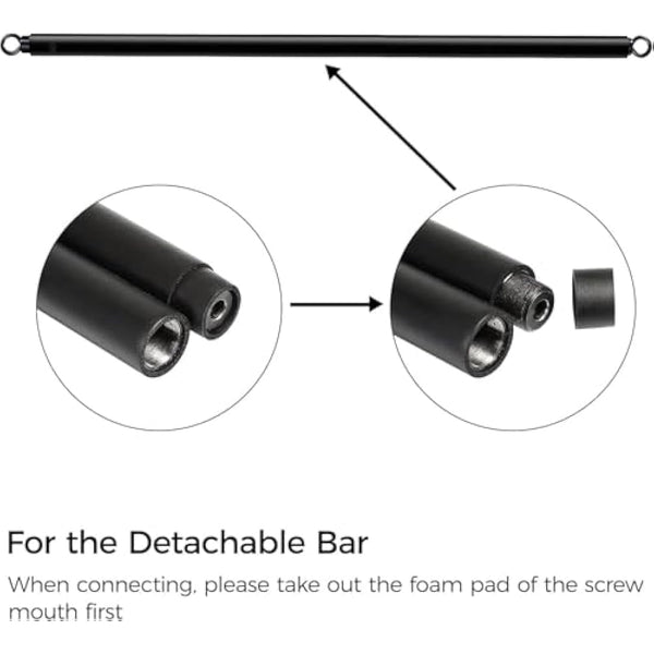 INNSTAR Portable Home Gym Set with Workout Bar, Bench Press Set, Squat Resistance Band, Door Anchor and More-Full Body Workout Equipment to Build Muscle and Shape Body