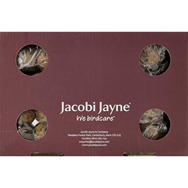 Fat Balls For Wild Birds - Jacobi Jayne® Chunky Dumplings™ Premium Suet Balls - Pack Of 48 x 85g - High Energy Fat Balls Wild Bird Food Feed To Attract Small Wild Birds Year Round