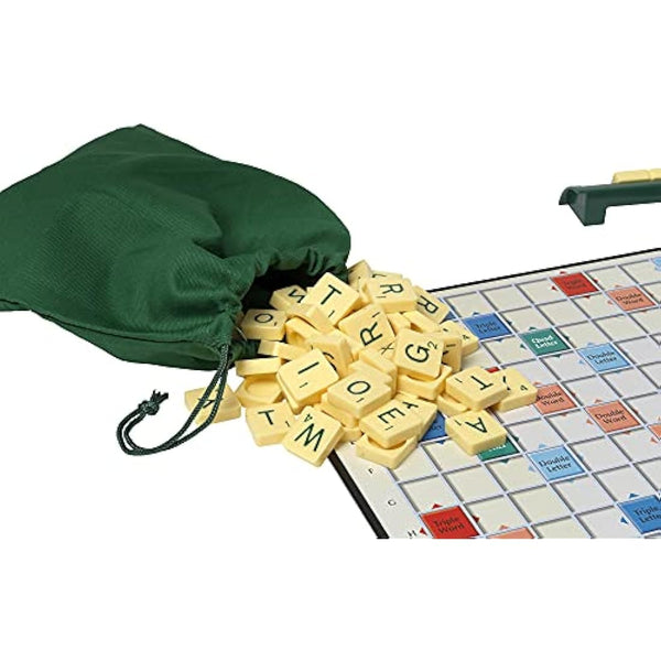 Ideal Super Scrabble: twice as many tiles and a giant-sized board | Classic Games | For 2-4 Players | Ages 10+