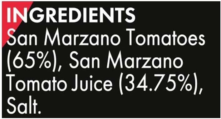 Epicure Tinned San Marzano Tomatoes, Delicious for Pasta Sauces & Casseroles, 400 g, (Pack of 12)