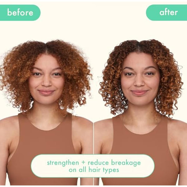 amika the kure intense strength repair hair mask - strengthening hair care for dry, damaged strands - rich deep conditioner enriched with bond fortifying technology to help reduce breakage (250 ml)