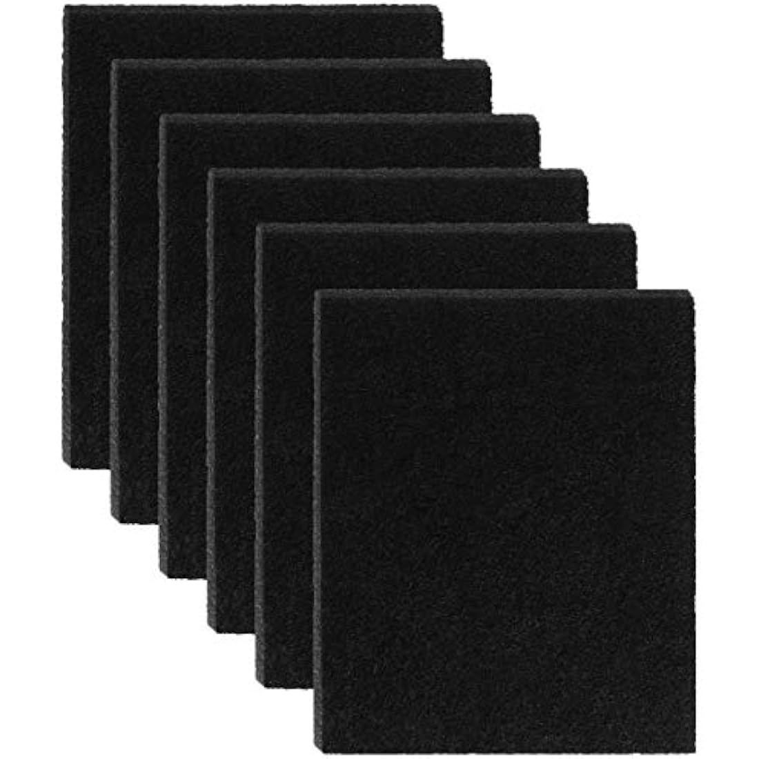Activated Carbon Odour Filter For Joseph & Joseph Food Waste Caddy And Bins - Replacement Filters For Joseph Joseph Kitchen Compost Bin - Fits Perfectly in all Joseph Joseph Bins And Caddy - 6 PACK