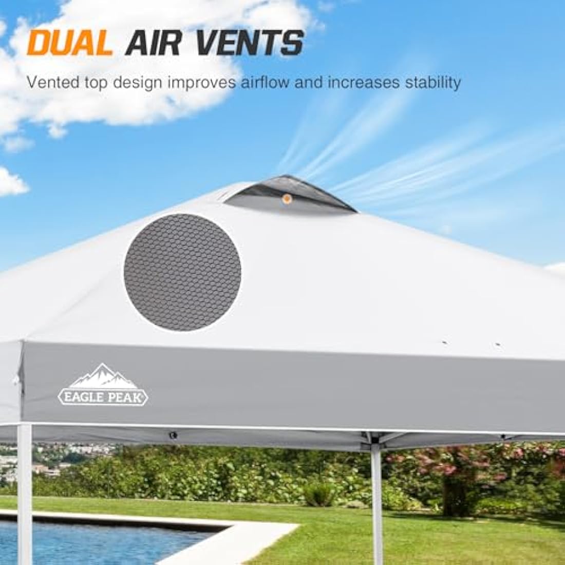EAGLE PEAK 3m x 3m Pop Up Canopy Tent