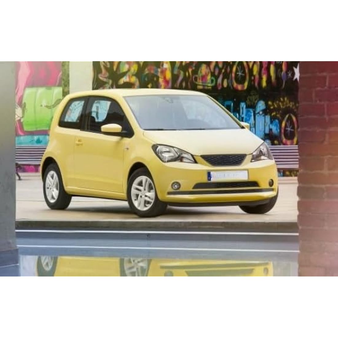 LT2CP Wing Mirror Glass for VW UP 2012 to 2017, Skoda Citigo 2011 to 2023, SEAT MII KF1 KE1 2011 to 2019 models Heated Mirror Right Hand Side UK Driver Side