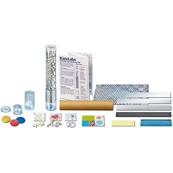 4M Kidz Labs Kaleidoscope Making Kit, Science and Activity Kit for Boys and Girls Ages 8 and Above, STEM Kit