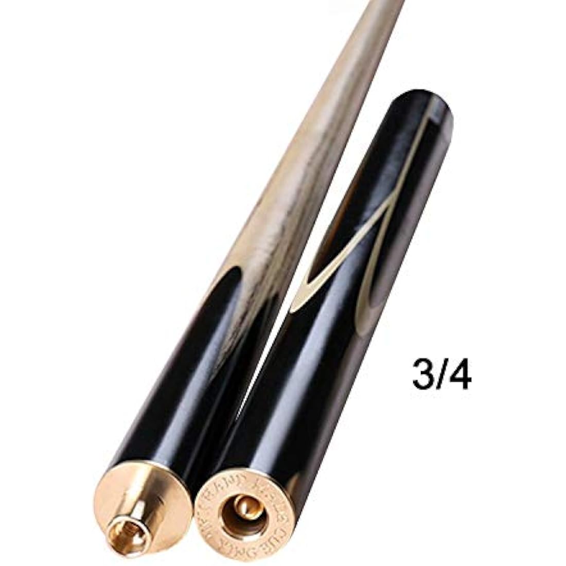 AONETIGER 3/4 Jointed Snooker Billiard Pool Cue Handmade Ash Shaft 3 Piece Tips 9.7mm with Extension Accessories Hard Case/Bag to Choose