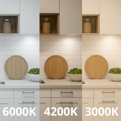 JANDEI – Pack of 20 18W LED Recessed Ceiling Lights, downlights Round, Flat, with matt White Aluminium Ring, Driver Included, Neutral White Light 4200K