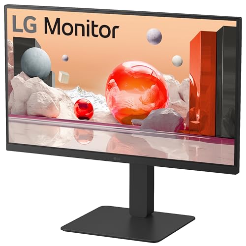 LG Electronics Monitor 27MR400-B, 27 Inch, Full HD 1080p, 100Hz, 5ms GtG, IPS Panel, AMD FreeSync, Smart Energy Saving, Anti-Glare, HDMI, Matte Black