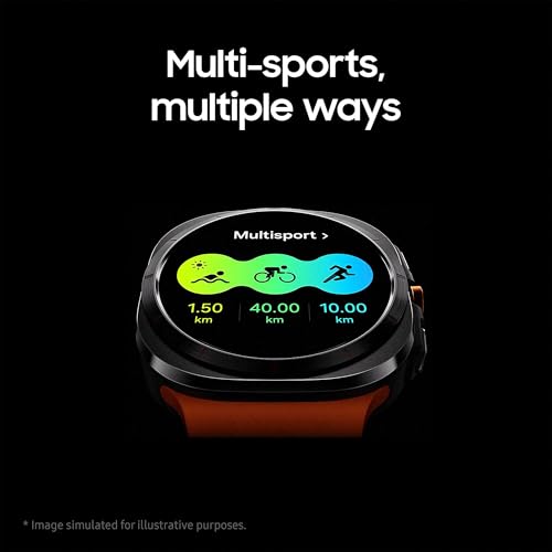 Samsung Galaxy Watch Ultra White with Galaxy AI, Smart Watch, Health Monitoring, Fitness Tracker, 47mm, LTE, 3 Year Manufacturer Extended Warranty (UK Version)