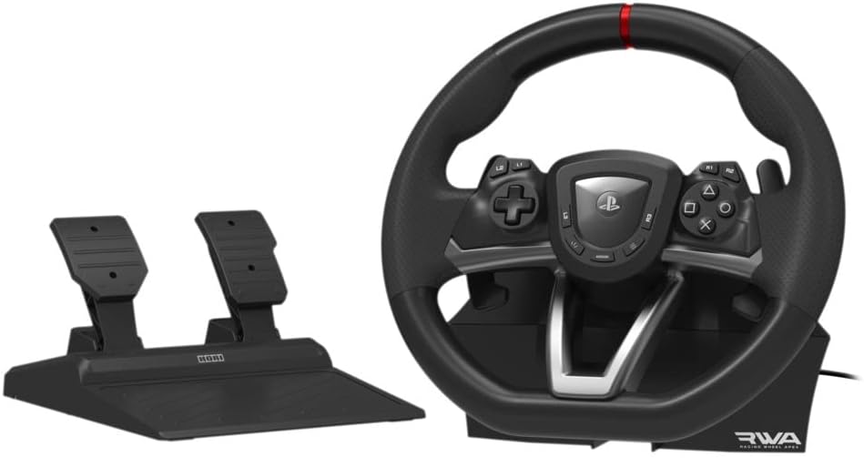 HORI Racing Wheel Apex for Playstation 5, PlayStation 4 and PC - Officially Licensed by Sony (PS5/)