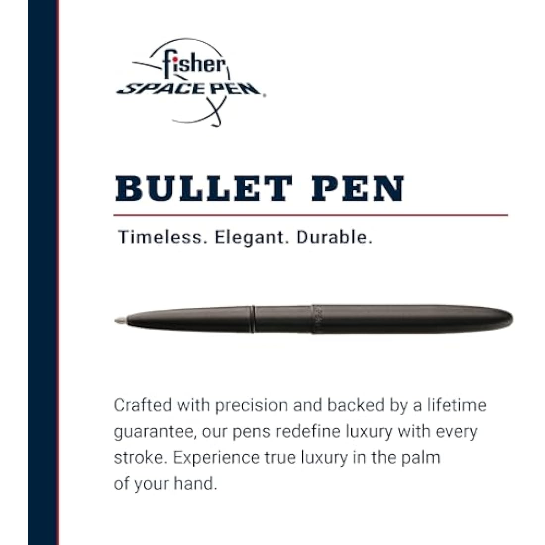 Fisher Bullet Space Pen - Matte Black