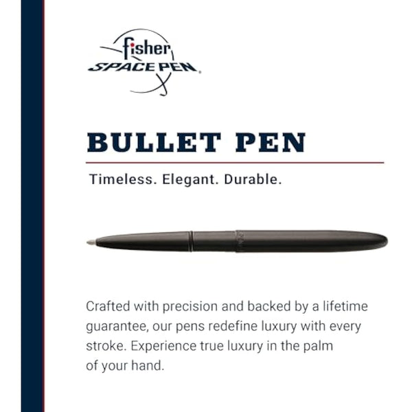 Fisher Bullet Space Pen - Matte Black