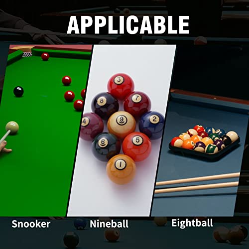 Aklot Pool Cue,Cue Sticks 58" Pool Cues Adult Canadian Maple Wood Cue Stick for Professional Billiard Players 21 oz