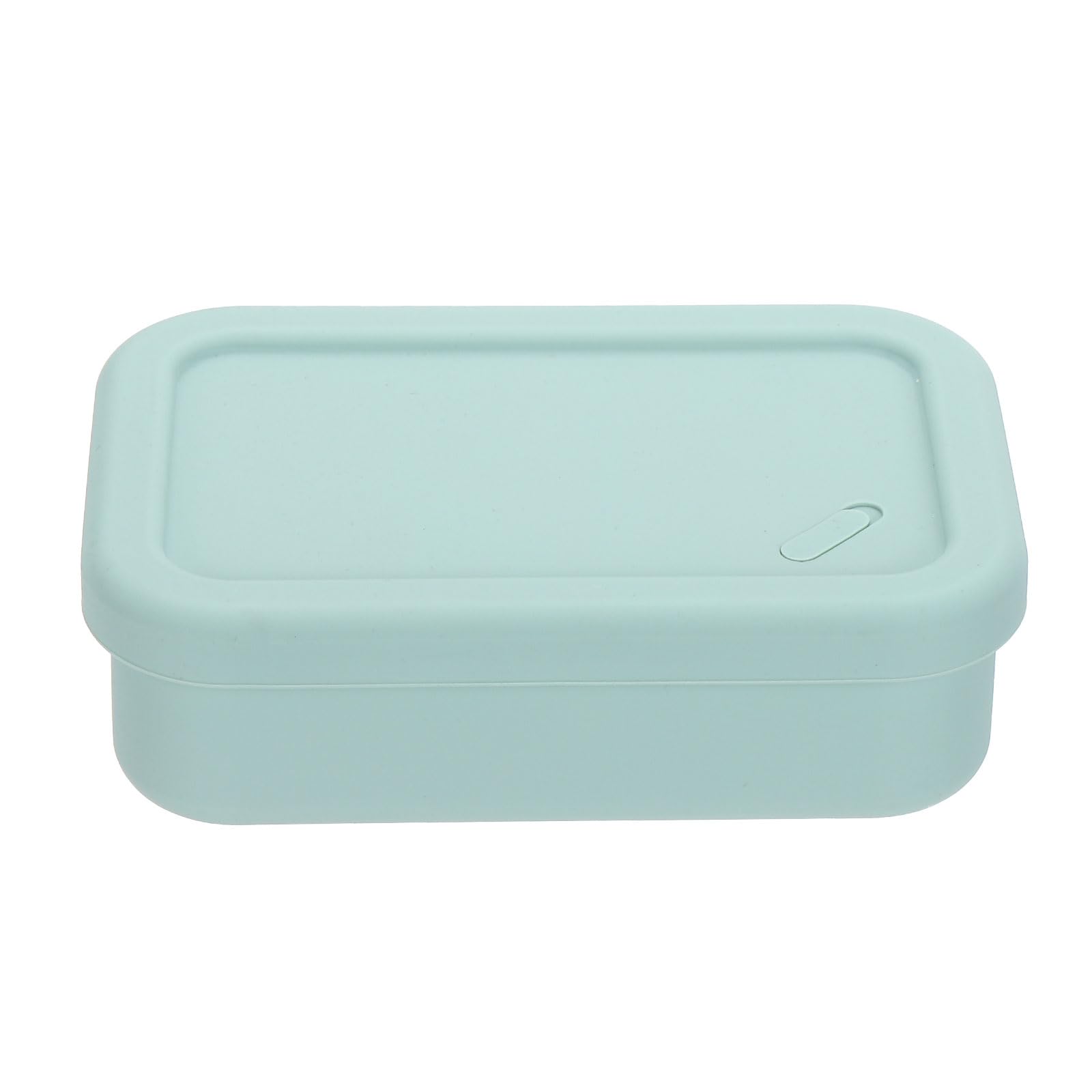 PATIKIL Leakproof Travel Soap Case, Silicone Travel Soap Container with Draining Layer Portable Bar Soap Holder for Bathroom Camping Gym, Green