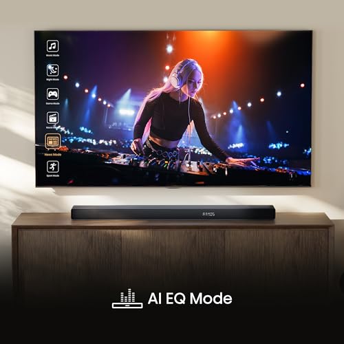 Hisense AX5125H 5.1.2 Channel 500W Dolby Atmos Soundbar with Wireless Subwoofer& Up Firing Speakers& Turly Wireless Rear Speakers