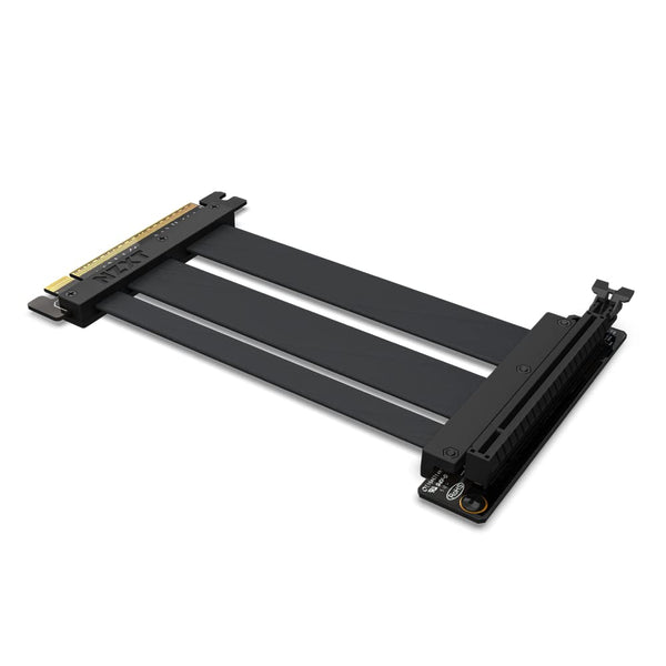 NZXT Vertical GPU Mounting Kit - AB-RH175-B1-175 mm PCIe 4.0x16 Riser Cable - GPU Holder - Sturdy Steel Bracket - Black