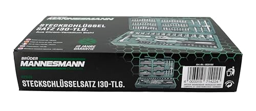 Mannesmann Socket and Bit Set (130 Pieces)