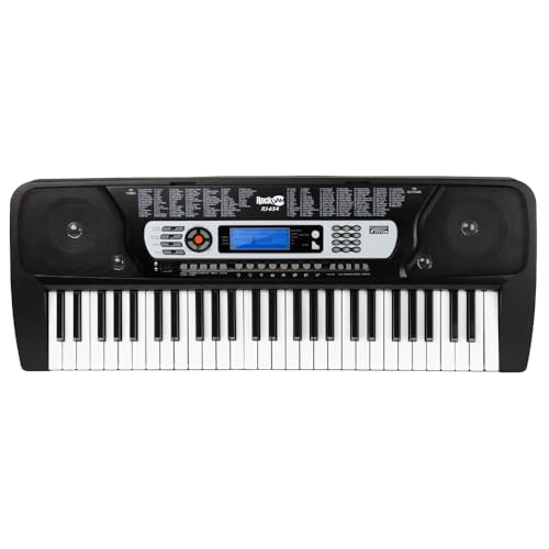 RockJam 88 Key Digital Piano with Full Size Semi-Weighted Keys, Power Supply, Sheet Music Stand, Piano Note Stickers & Simply Piano Lessons