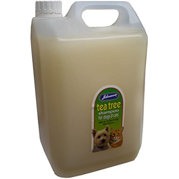 Johnsons Tea Tree Soothing Shampoo for Dogs 5 Litre