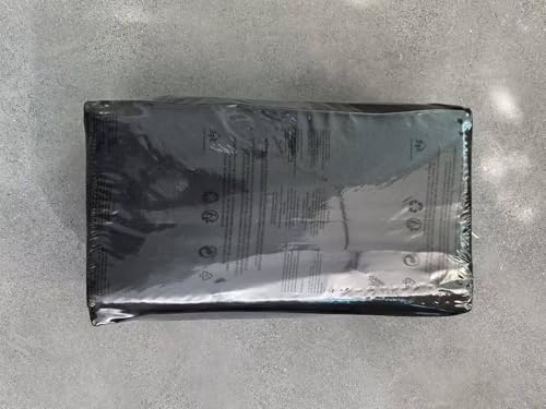 Cekene Large Outdoor Rug Waterproof Black 245x305cm Patio Rugs Reversible RV Camping Mat Lightweight Plastic Portable Outdoor Carpet for Picnic Porch Deck Backyard BBQ Beach