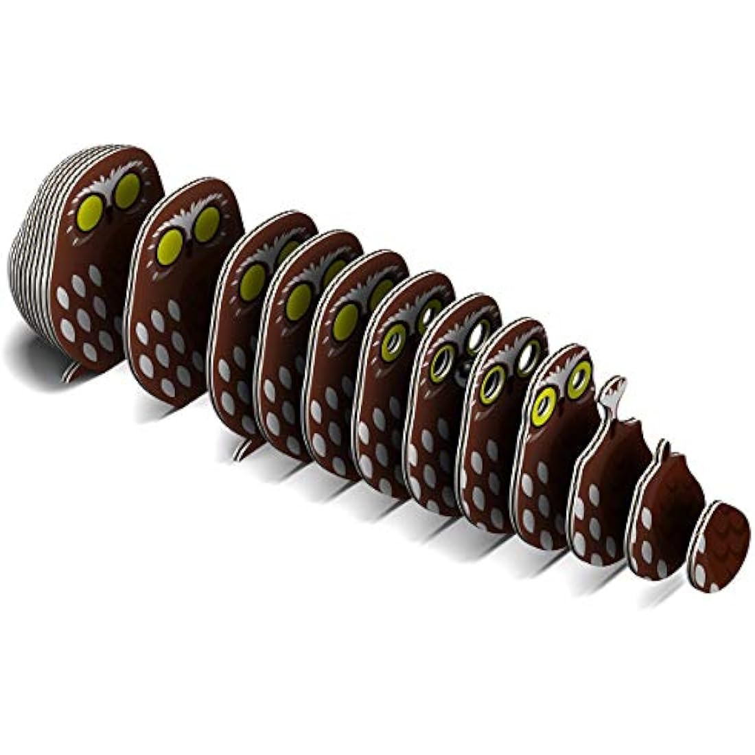 EUGY Eco-Friendly 3D Paper Puzzle (Owl)