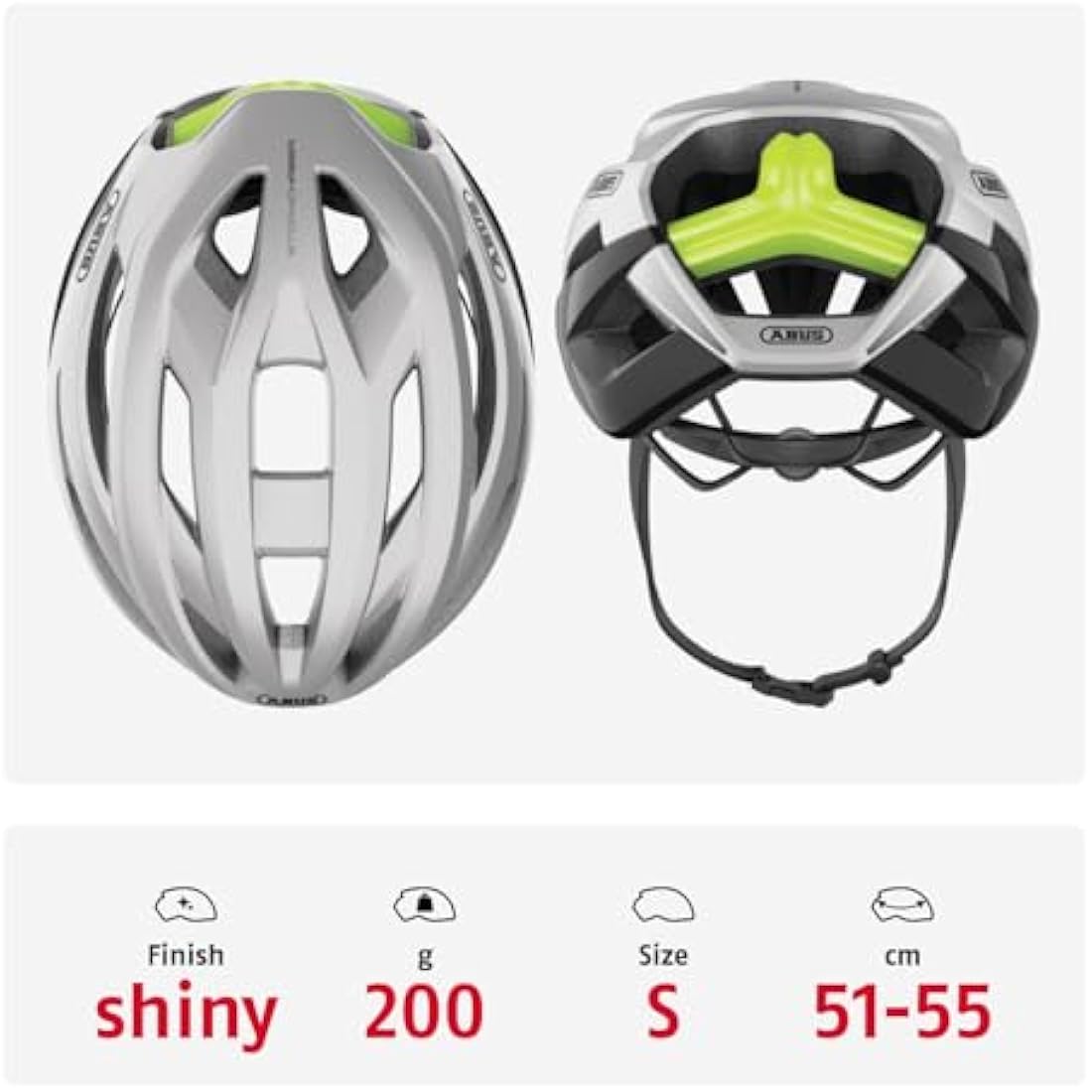 ABUS StormChaser road bike helmet - Lightweight and comfortable for professional cycling for men and women