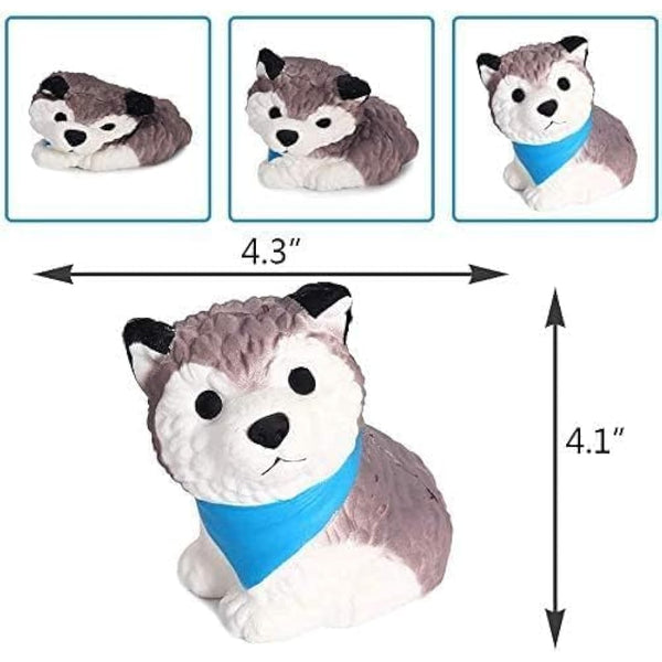 Anboor 3 Pcs Squishies Dog Cat Kawaii Scented Soft Slow Rising Animal Squishies Squeeze Stress Relief Kids Toy Prime Collection Gift