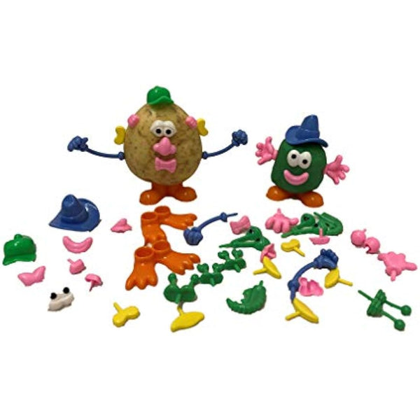 READY 2 LEARN Craftplay Plastic dough/potato people shapes | Pack of 52 face/body features | Make your own potato/dough person | Mr. potato head shapes, Multicolor