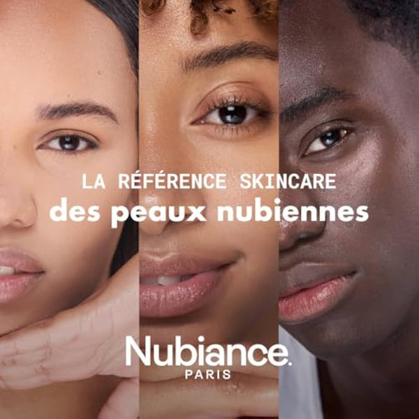 NUBIANCE - Treatment of acne, whiteheads, blackheads - Combination skin - Promotes sebum drainage - Micellar water - Face and body scrub - Face cleansing gel - Corrective cream - Full routine