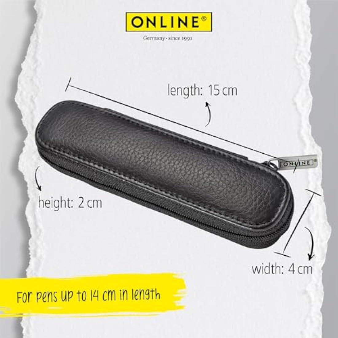 Online Set Eleganza Fountain Pen & Ballpen Diamond I Rosegold I Nib Size M I Metal Clip I Retractable Biro I Fountain-Pen for Standard Ink Cartridges Or Converter I In Gift Box