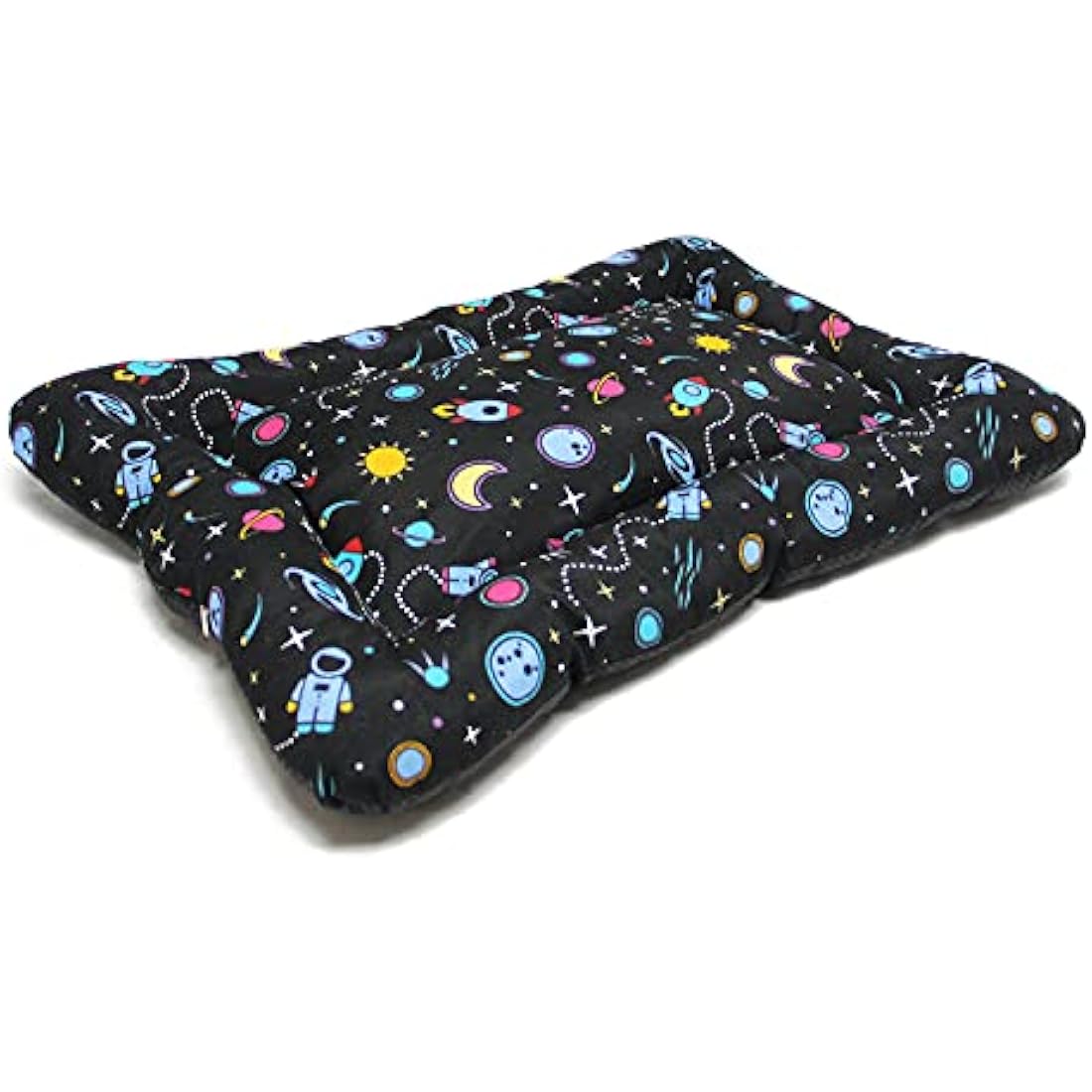 BPS BPS-14095UN Dog Cat Bed Pet Non Slip Mat S/M/L Portable Mattress Sofa Cushion Soft (M: 87 x 67 cm, Universe)