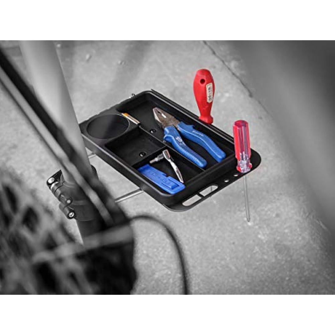 EUFAB 16421 Bike Mount Stand for E-Bikes, Bicycle Stand