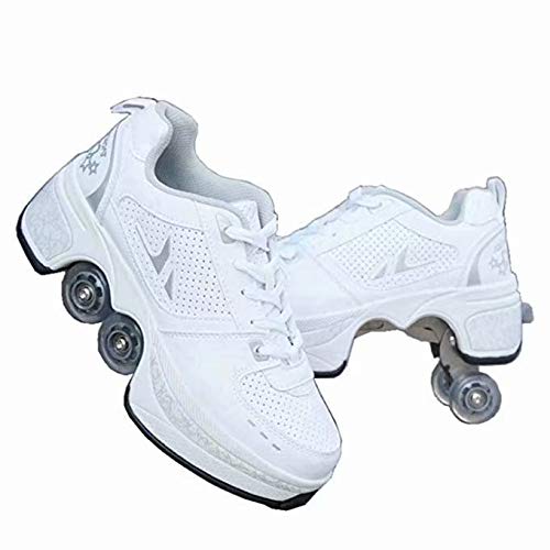Duvetset Roller skates for ladies, Quad Roller Skates for children, Unisex Shoes with Wheels, Roller Adult Skates, Outdoor sports technology
