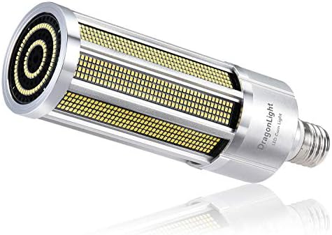 200W Super Bright Corn LED Light Bulb Fanless(1200 Watt Equivalent) - E40 Large Base Commercial Grade LED Lamp - 5000K Daylight 27,000 Lumens for High Bay Area Lighting