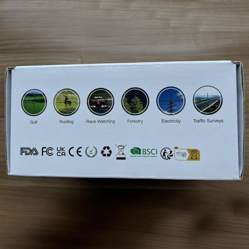 MiLESEEY Golf Range Finder with Slope On/Off,1100Yards,±0.5yard Accuracy,Flag Lock with Vibration,Legal for Tournament Play, Scan Measurement for Golfers,Carrying Case, Free Battery