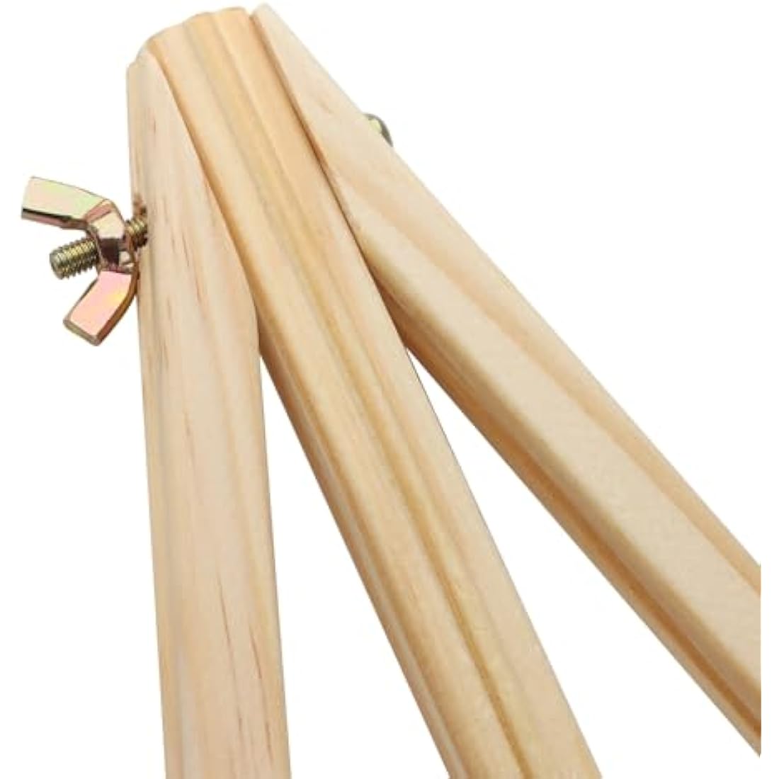 HAKZEON 8 Pack 30 x 20 CM Wooden Tabletop Easel, Mini Easel with Movable Bar, Adjustable Wood Easel Stand for Paintings, Drawings, Framed Photos, Signs