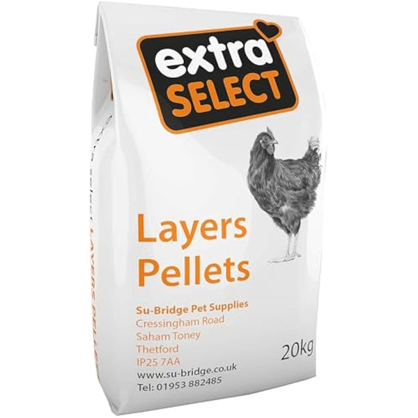 Extra Select Complete Layers Pellets Poultry Feed, 20 kg