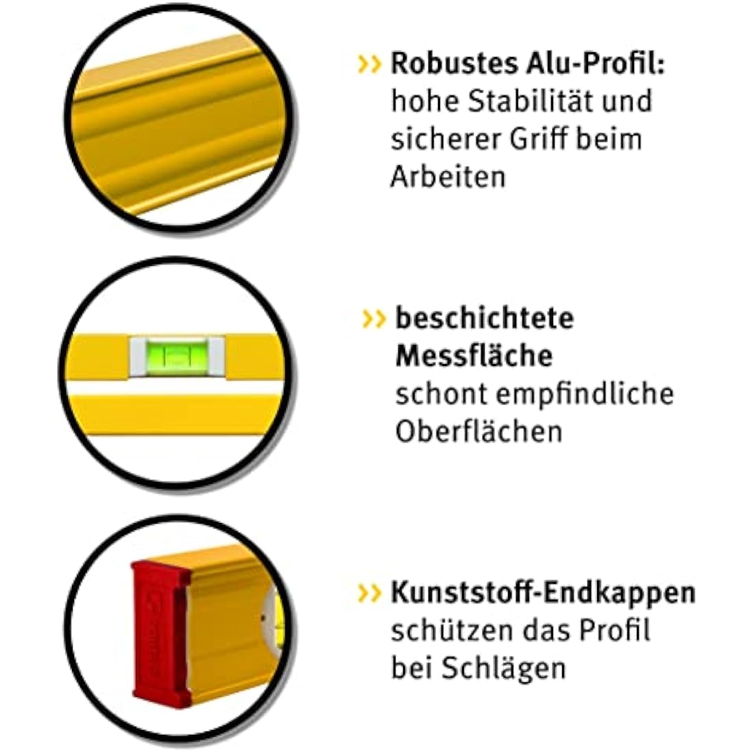 80 AS Spirit Level 2 Vial 19166 80cm