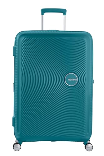 AMERICAN TOURISTER Soundbox - Spinner 67/24 Expandable Hand Luggage, 67 cm, 71.5 liters, Blue (Midnight Navy)