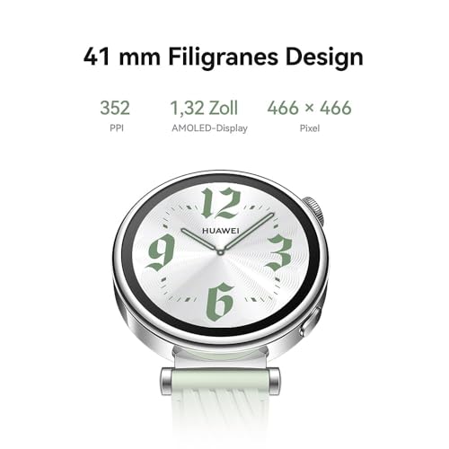 HUAWEI WATCH GT 4 Smart Watch for men women - Up to 2 Weeks Battery Life Fitness Tracker - Compatible with Android & iOS - Health Monitoring with Pulse Wave Analysis - GPS Integrated -Black