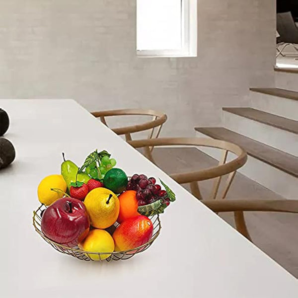 17 Pcs Fake Fruit, Simulation Fruit Props for Photography, Display, Lifelike Realistic Artificial Fake Fruits Home Decor Craft Fruit Set Fake Lemon Fake Grape Strawberry