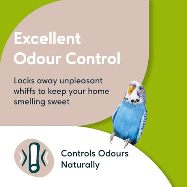 Back 2 Nature Bedding and Litter, (10l) Highly Absorbent 99% Recycled Paper Litter for Small Pets, Dry & Fresh Smelling Rabbit, Bird, Ferret and Hamster Cage, Soft, Safe & Compostable Hamster Bedding