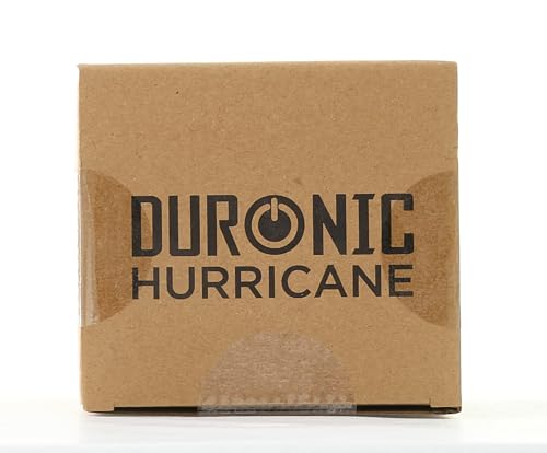 Duronic Camping Lantern Rechargeable LED Camping Light Hurricane, 5W Wind Up Flashlight Torch Lanterns for Hiking, Wind-up Emergency Light with 3 Light Modes for Outdoor Activities