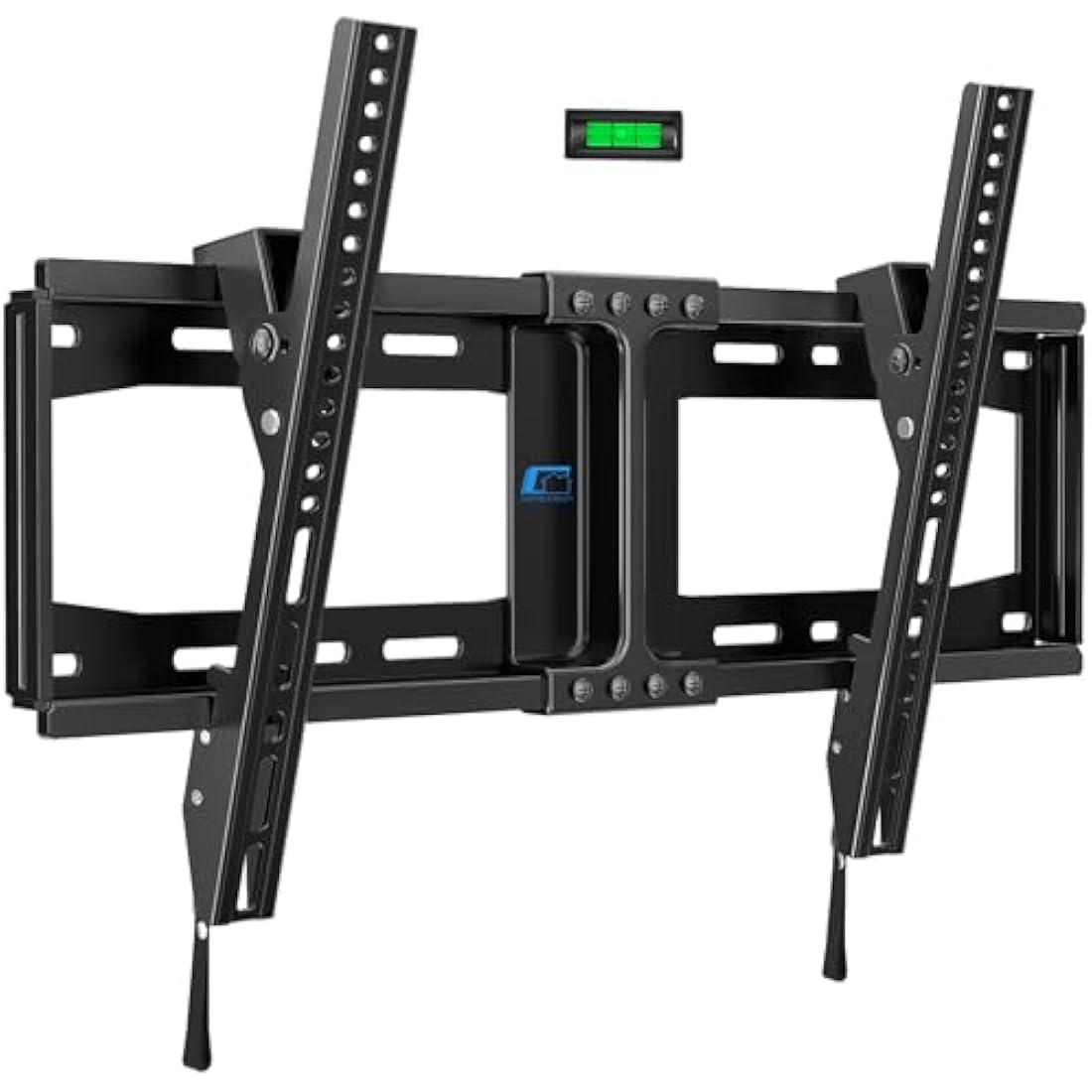 HOME VISION Heavy Duty Tilt TV Wall Mount Bracket for 32-85 Inch Flat/Curved TVs, 75KG/165LBS Capacity, Max VESA 600x400mm, Low Profile, Universal, Fits Most 40 43 50 55 65 70 75+ Inch Monitor, HV9601