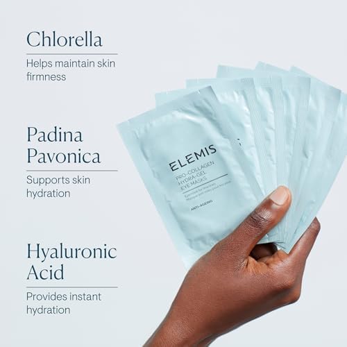 ELEMIS Pro-Collagen Eye Treatment, Eye Revive Mask, Vitality Eye Cream, Under Eye Gel Mask – Anti-Aging, Hydrating & Brightening Skincare for Puffiness, Dark Circles & Fine Line