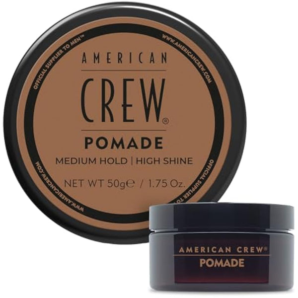 American Crew Pomade for Hold Shine, Single Coloured, 50 g (Pack of 1)