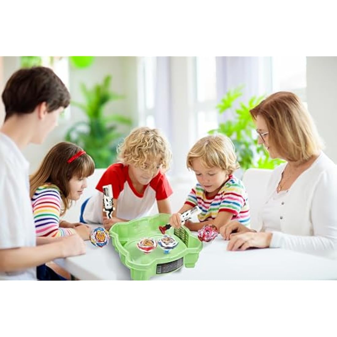 Gytobytle 12in1 Bey Spinning Tops with Box Metal Fusion Burst Blade Battling Battle Gyros Set, with Handle