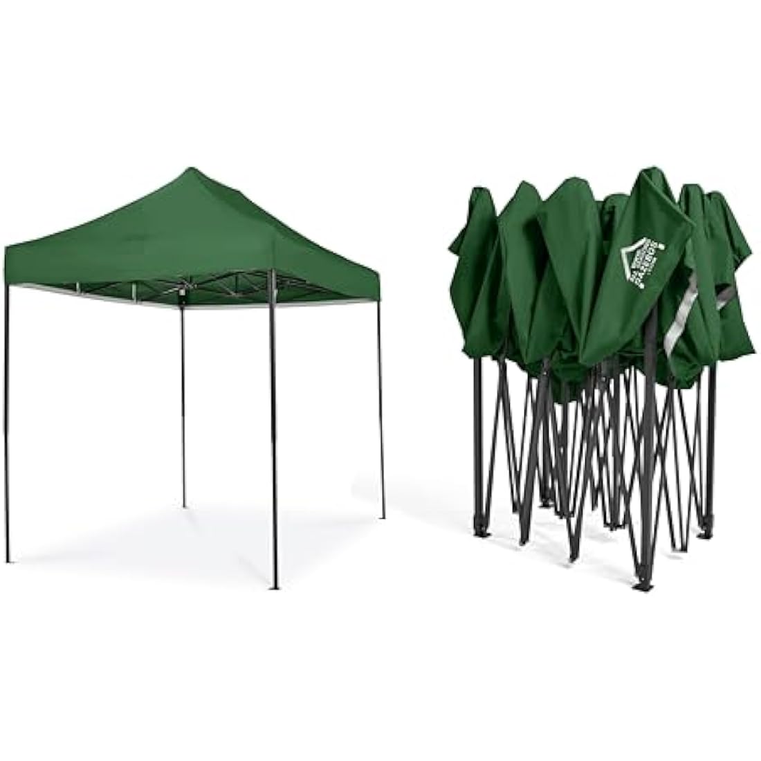 All Seasons Gazebos 3x2m Heavy Duty Fully Waterproof Pop up Gazebo With Accessory Pack - Green